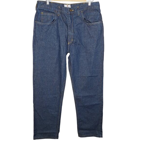 Tyndale FR Flame Resistant Jeans Dark Blue Wash 36 x 32 1230T Workwear 5 Pocket